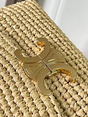 Celine Teen Nino Bag Raffia Calfskin 20.5x13x8cm - 2