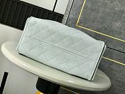 Chanel 25 Small Handbag Light Green Calfskin Gold 30x26x14cm - 5