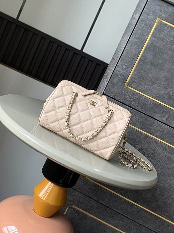 Chanel 25P Clutch With Chain Pink Caviar 18.5x11.5x11cm