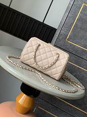 Chanel 25P Clutch With Chain Pink Caviar 18.5x11.5x11cm - 3