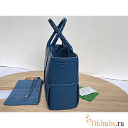 Bottega Veneta Small Arco Tote Bag Pale Dark Blue 30x20x11.5cm - 6
