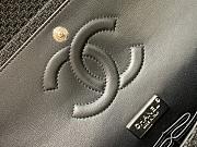 Chanel Flap Bag Black Tweed Strass Crystal 25cm - 2