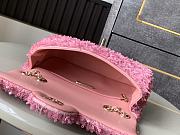 Chanel Flap Bag Pink Sequins 20cm - 6
