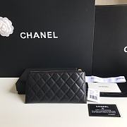 Chanel Long Wallet Black Caviar Gold 19.5x10.5x3cm - 4