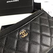 Chanel Long Wallet Black Caviar Gold 19.5x10.5x3cm - 2