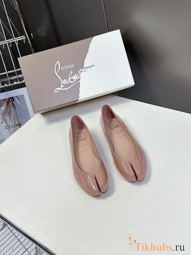Christian Louboutin Marlougiela Ballerinas Patent Pink - 1