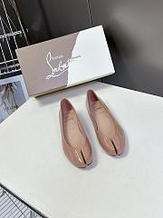 Christian Louboutin Marlougiela Ballerinas Patent Pink - 1