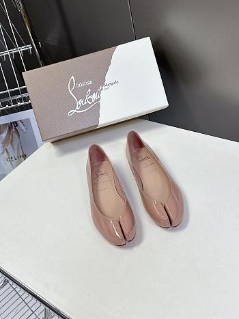 Christian Louboutin Marlougiela Ballerinas Patent Pink