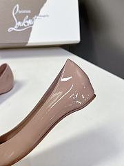 Christian Louboutin Marlougiela Ballerinas Patent Pink - 4