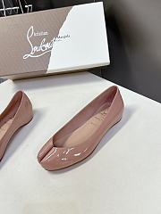 Christian Louboutin Marlougiela Ballerinas Patent Pink - 2