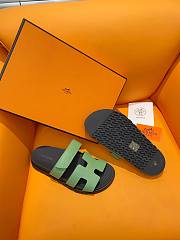 Hermes Chypre Green Sandal - 5