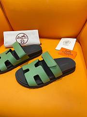Hermes Chypre Green Sandal - 3