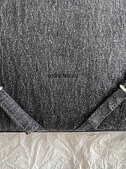 Givenchy Medium Voyou Bag Denim 40x27x6.5cm - 5