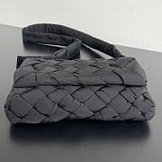 Bottega Veneta Small Rumple Messenger Polyester Black 21x14x5cm - 5