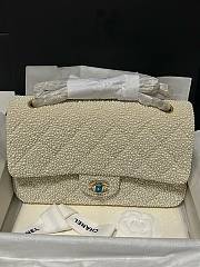 Chanel Flap Bag Beige 25cm - 6