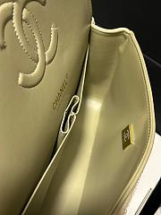 Chanel Flap Bag Beige 25cm - 3