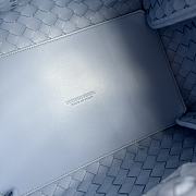 Bottega Veneta Medium Andiamo Parachute Tote Blue 30x26x20cm - 3