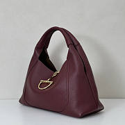 Gucci Softbit Maxi Shoulder Bag Red 46x26x16cm - 5