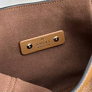 Gucci Softbit Medium Top Handle Bag Brown 27.5x21x16cm - 2