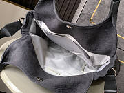 Chanel Rodeo Black Hobo Bag 36cm - 2