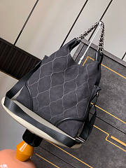 Chanel Rodeo Black Hobo Bag 36cm - 4