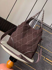 Chanel Rodeo Brown Hobo Bag 36cm - 3