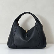 Gucci Softbit Maxi Shoulder Bag Black 46x26x16cm - 3