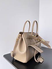 Balenciaga Bel Air Medium Carry All Bag Beige Gold 36.9x28.9x16cm - 4