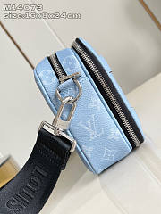 Louis Vuitton LV Alpha Messenger Blue 24x16x8cm - 5