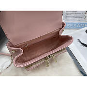 Chanel Business Affinity Bag Caviar Pink Gold 19x14x7cm - 6