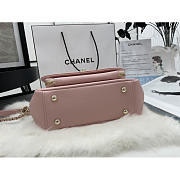 Chanel Business Affinity Bag Caviar Pink Gold 19x14x7cm - 5