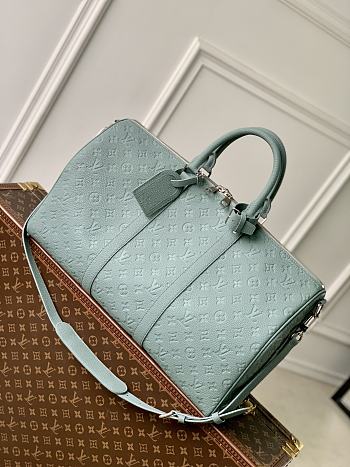 Louis Vuitton LV Keepall Bandoulière 50 Bag Green 50x29x23cm