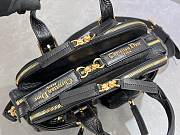 Dior Grand Tour Small Bowling Bag Black 28x19x9.5cm - 2