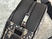 Dior Yoyo Zipped Messenger Bag Beige Black 20x20x7.5cm - 6