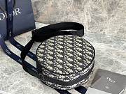 Dior Yoyo Zipped Messenger Bag Beige Black 20x20x7.5cm - 4