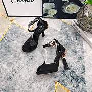 Dolce & Gabbana Crystal Pearl Heel Black 11cm - 2