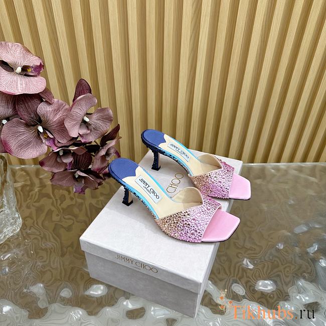 Jimmy Choo Skye 70 Mule Sandals - 1
