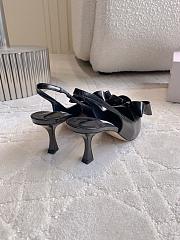 Jimmy Choo Staz Slingback 70 Dusty Black Pumps - 5