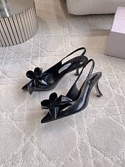 Jimmy Choo Staz Slingback 70 Dusty Black Pumps - 4