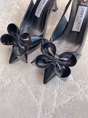 Jimmy Choo Staz Slingback 70 Dusty Black Pumps - 2