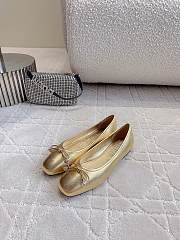 Jimmy Choo Elme Flat Gold Metallic - 2