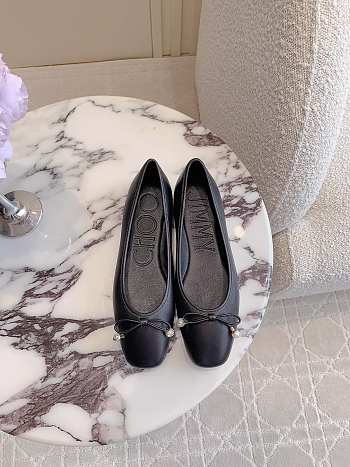 Jimmy Choo Elme Flat Black