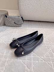 Jimmy Choo Elme Flat Black - 4