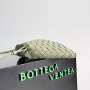 Bottega Veneta Mini Hop Green Bag 25.5x14.5x11cm - 6
