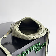 Bottega Veneta Mini Hop Green Bag 25.5x14.5x11cm - 5