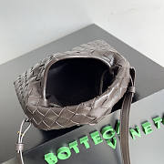 Bottega Veneta Mini Hop Brown Bag 25.5x14.5x11cm - 4