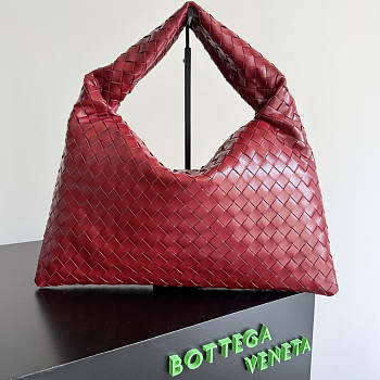 Bottega Veneta Small Hop Bag Red 46x21x10cm