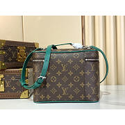 Louis Vuitton LV Nice BB Borneo Green 24x18x14.5cm - 4