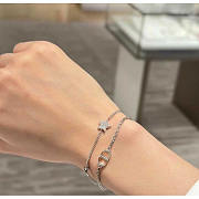 Dior Petit CD Double Bracelet Palladium - 3