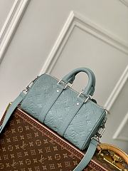 Louis Vuitton LV Keepall 25 Green 25x15x11cm - 4